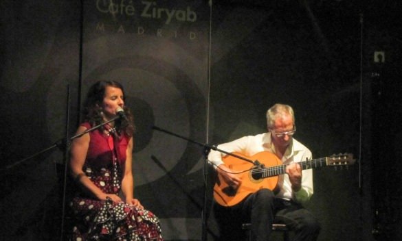 Local Flamenco show at Cafe Ziryab